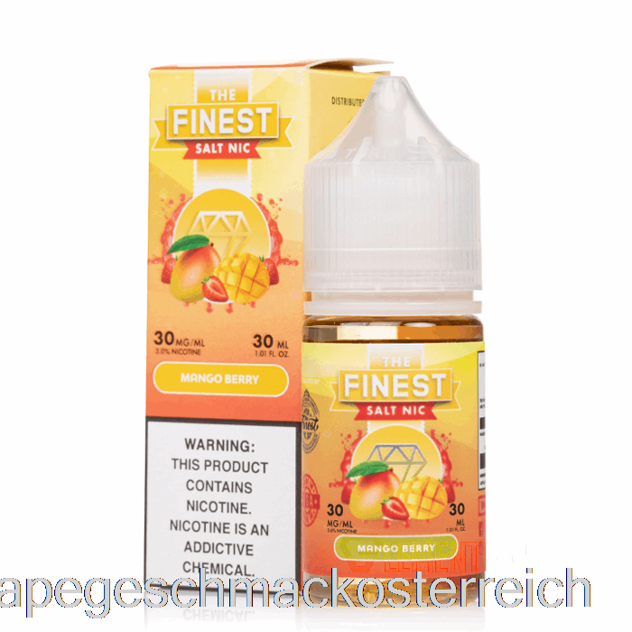 Mangobeere – Die Feinste Fruchtedition Salt Nic – 30 Ml 30 Mg Vape-Geschmack